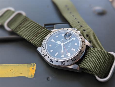 rolex explorer 2 nato